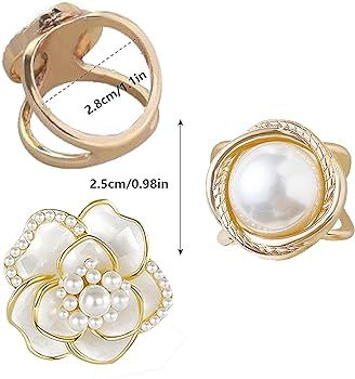 scarf buckle rings for women tshirt clips for the side 3PCS | Amazon (US)