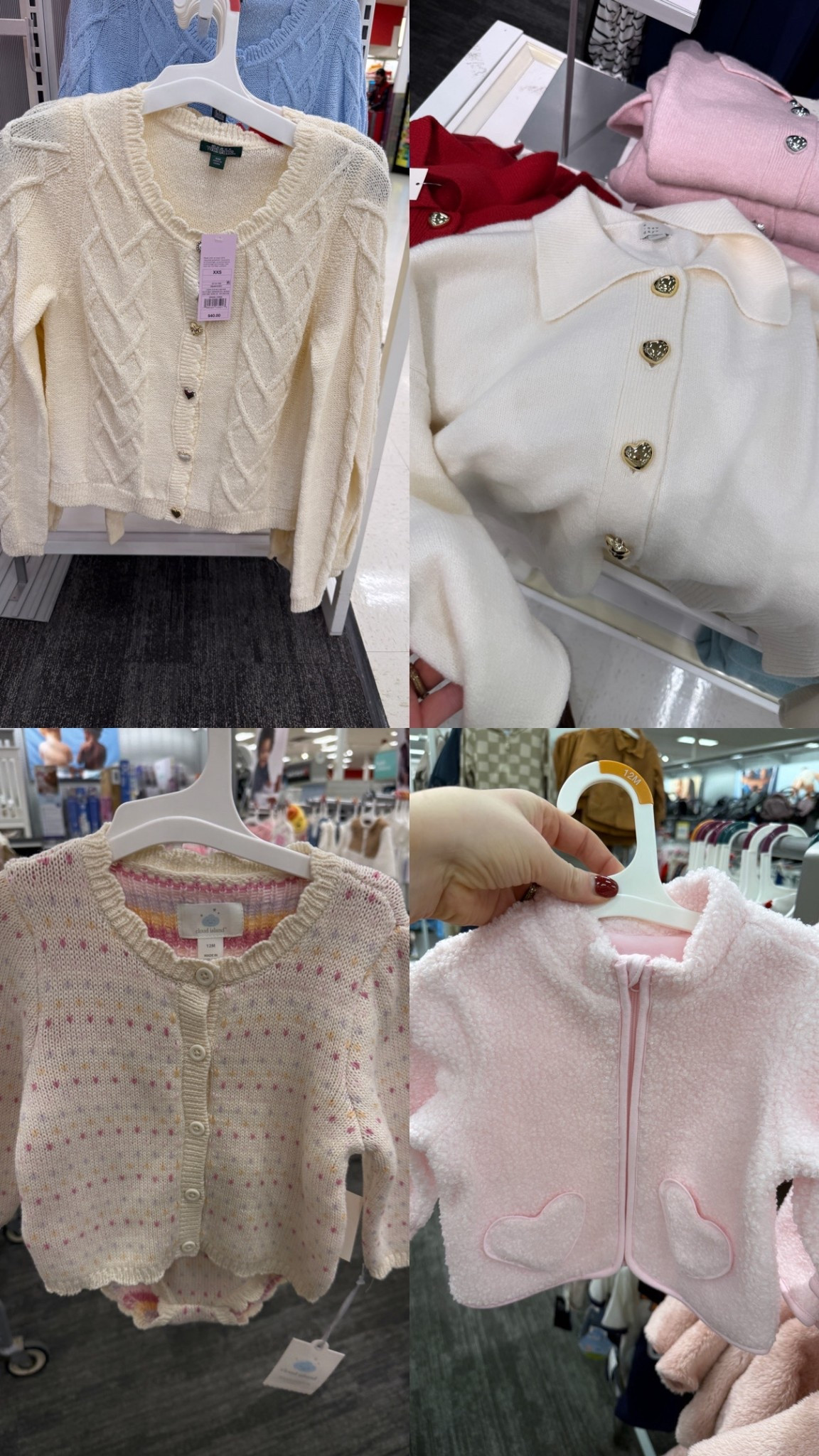 Cute women’s and baby girl sweaters for Valentine’s Day from target! 

#LTKBaby #LTKSeasonal #LTKmomlife