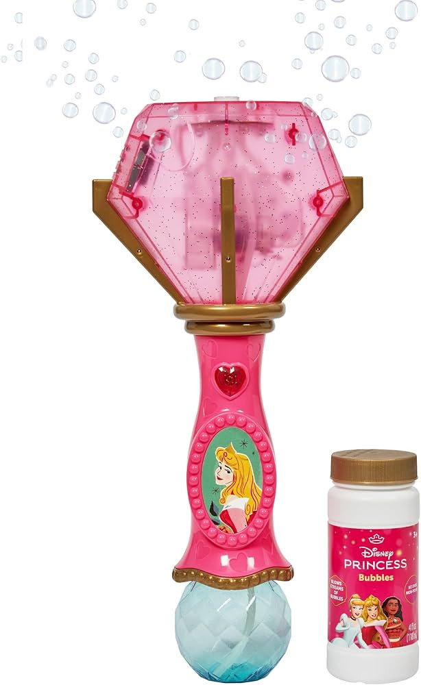 Little Kids Disney Princess Sleeping Beauty Aurora Light and Sound Musical Bubble Wand, Includes ... | Amazon (US)