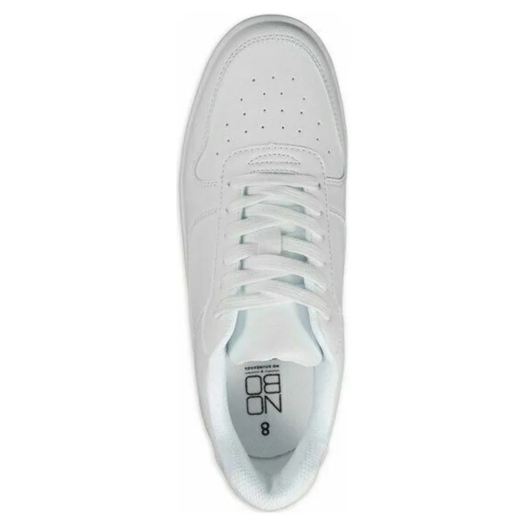 No Boundaries Women's Platform Casual Lace Up Sneakers, Wide Width Available | Walmart (US)