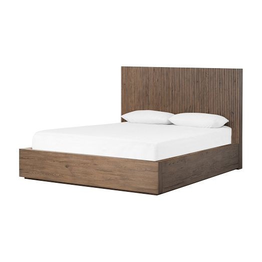 Zahra Reeded Oak Bed | West Elm (US)