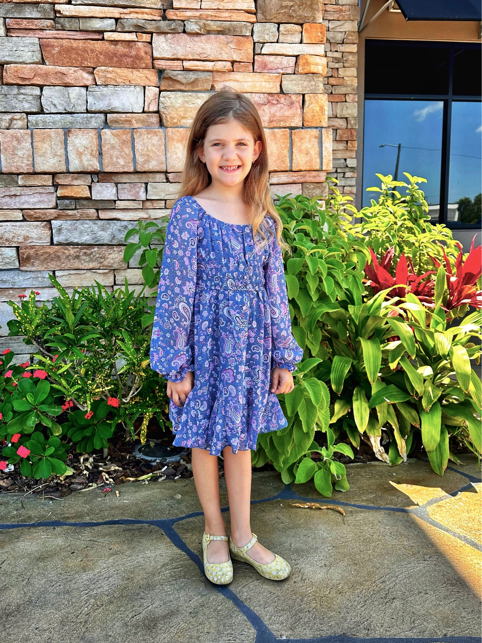 Long-sleeved girls spring dress, spring floral dress, tween style, tween fashion 

#LTKkids