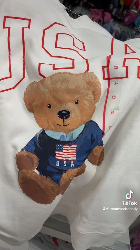 Target USA bear sweatshirt 
4th of July
Patriotic 
Ralph Lauren polo bear 

#LTKfindsunder50 #LTKstyletip