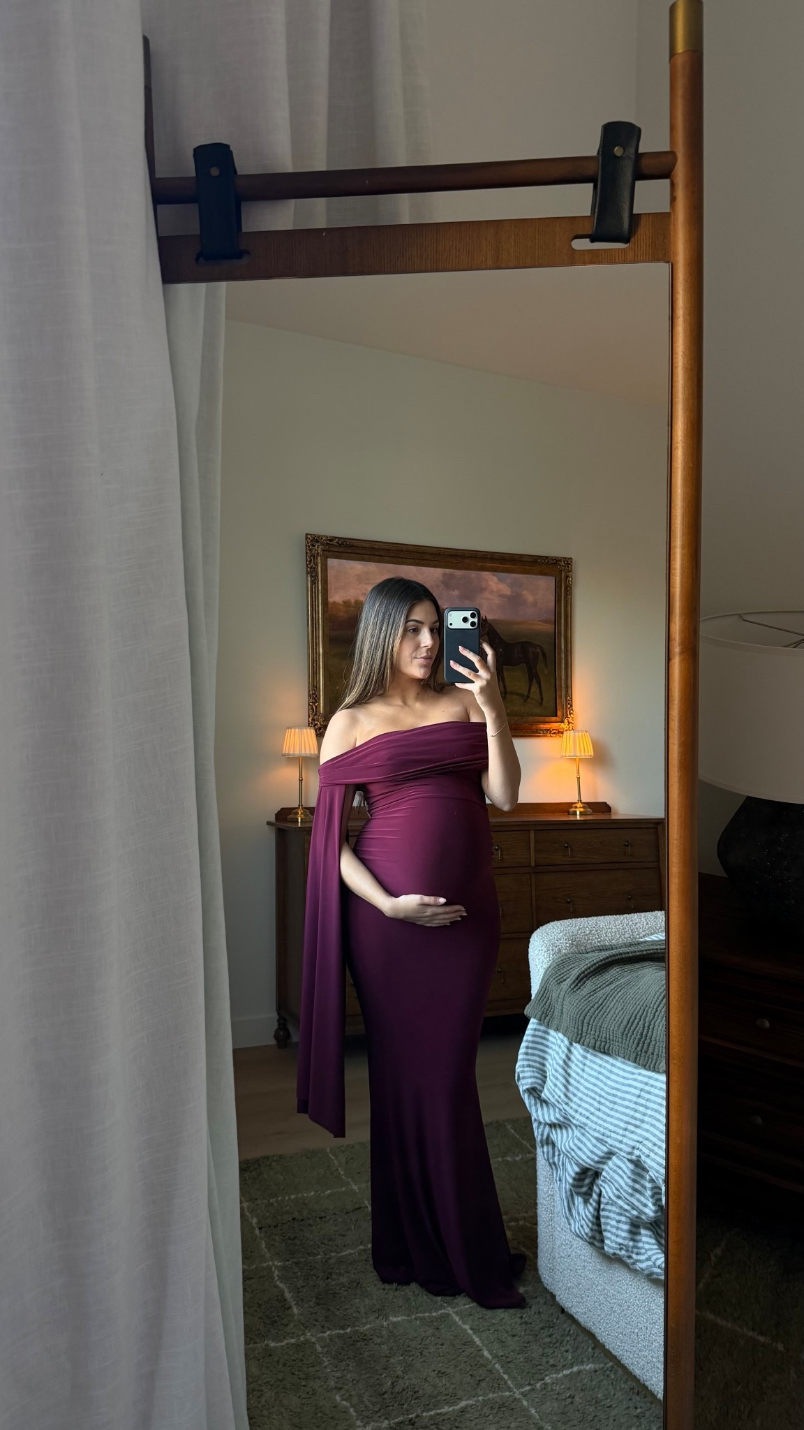 Maternity wedding guest dress