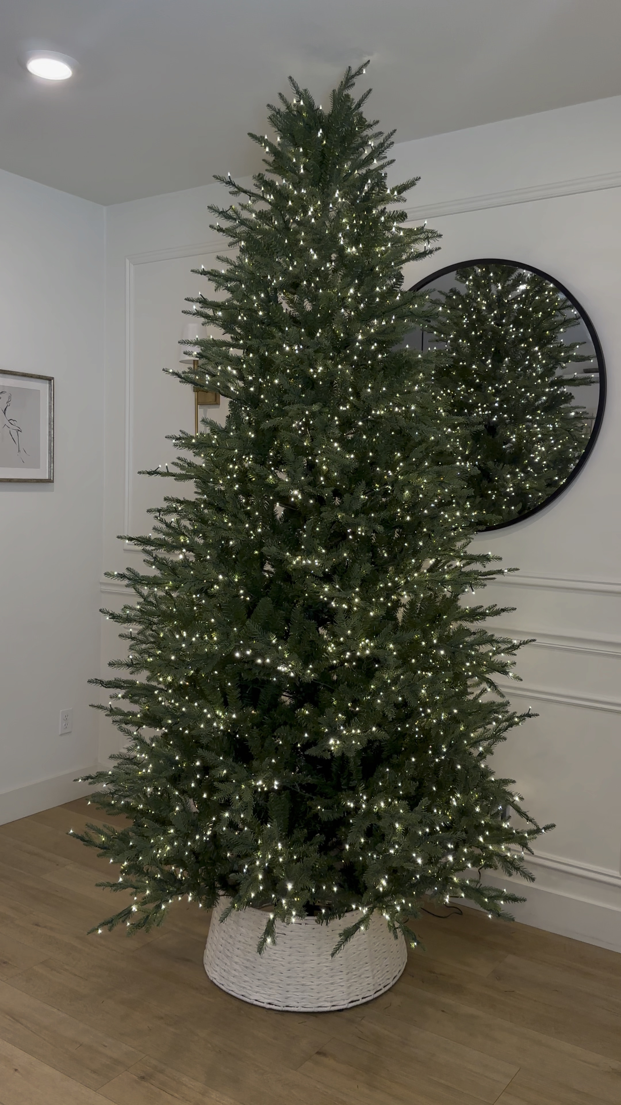 My favorite Christmas tree ever🤍