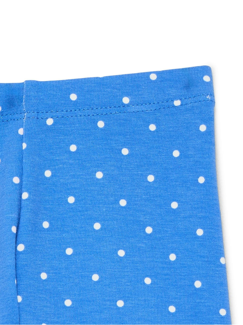 Wonder Nation Baby Girl Bike Shorts, Sizes 0-24 Months | Walmart (US)