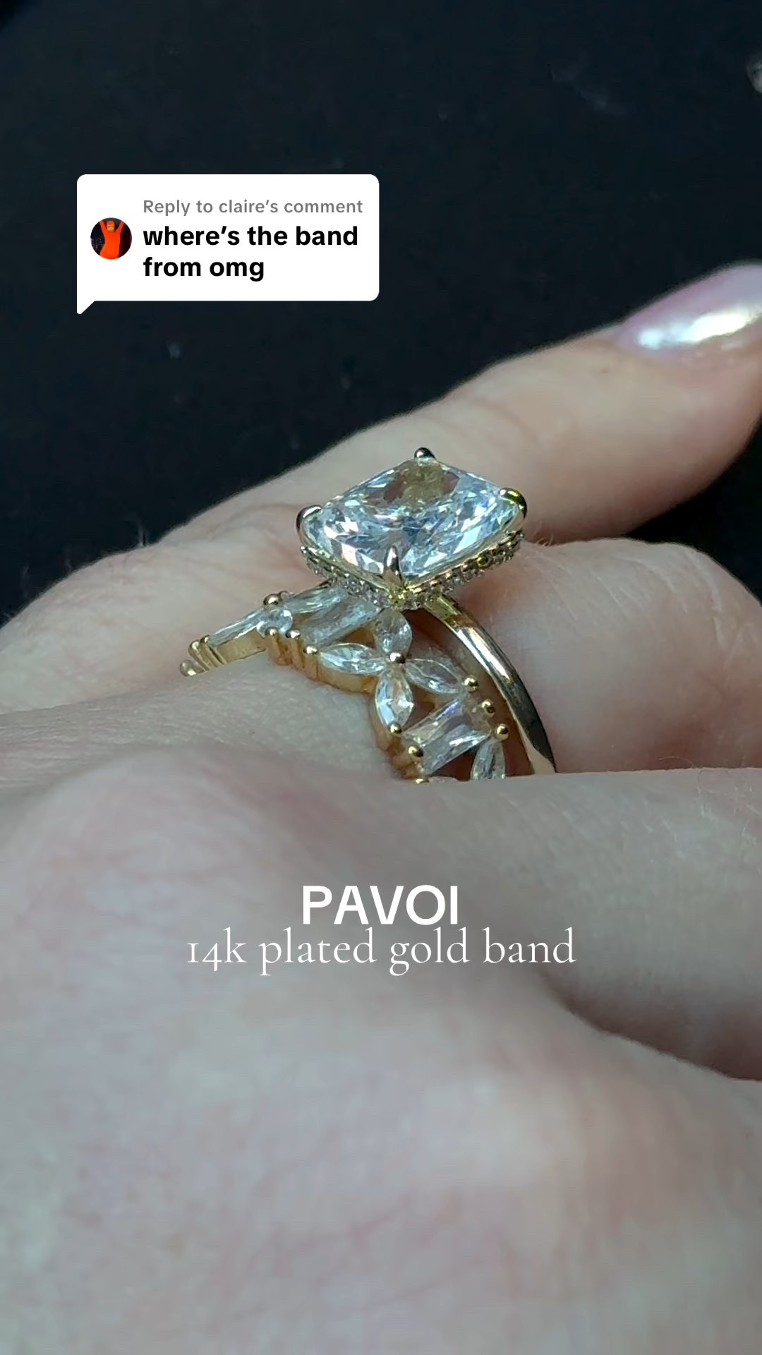 Minimal but still catches the light every time you move your hand ✨ The PAVOI 14K Gold Plated Eternity Band is that everyday sparkle you can stack, wear solo, and never want to take off.

#eternityband #stackablerings #goldplatedjewelry #everydaysparkle #affordableluxury

#LTKNYFW #LTKgrwm #LTKdayinmylife