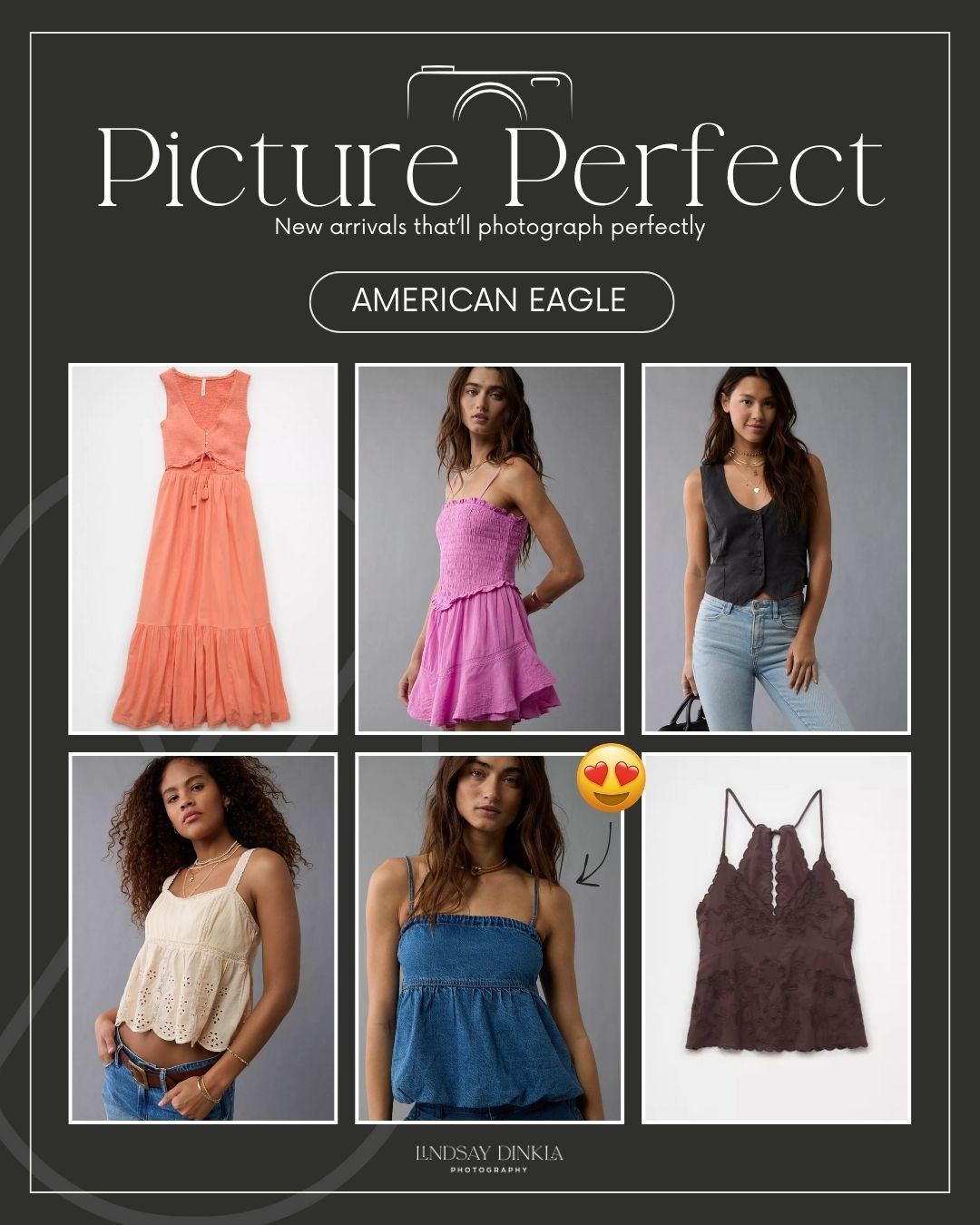 New arrivals from American Eagle that would be picture perfect additions to your session wardrobe lineup. 

#seniorgirlstyle #americaneagle #newarrivals 

 #LTKFindsUnder100 #LTKStyleTip