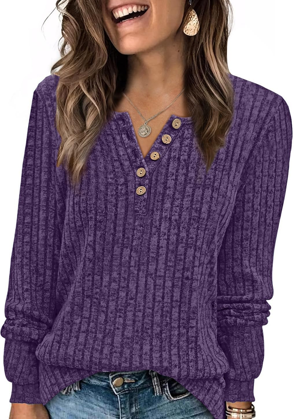 XIEERDUO Sweater for Women Winter Clothing Long Sleeve Shirts Fall Fashion | Amazon (US)