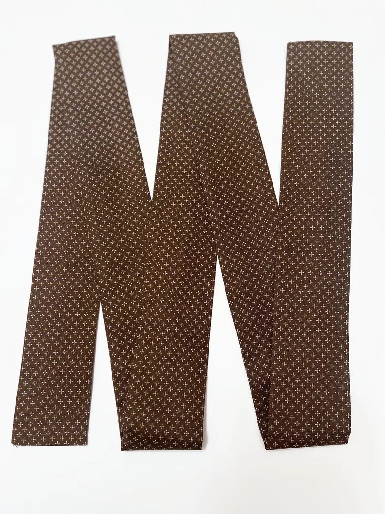 Slip-on, Handmade Lamp Cord Cover, Tiny Dot Floral Dark Brown print, Fabric, chain cord sleeve ,h... | Etsy (US)