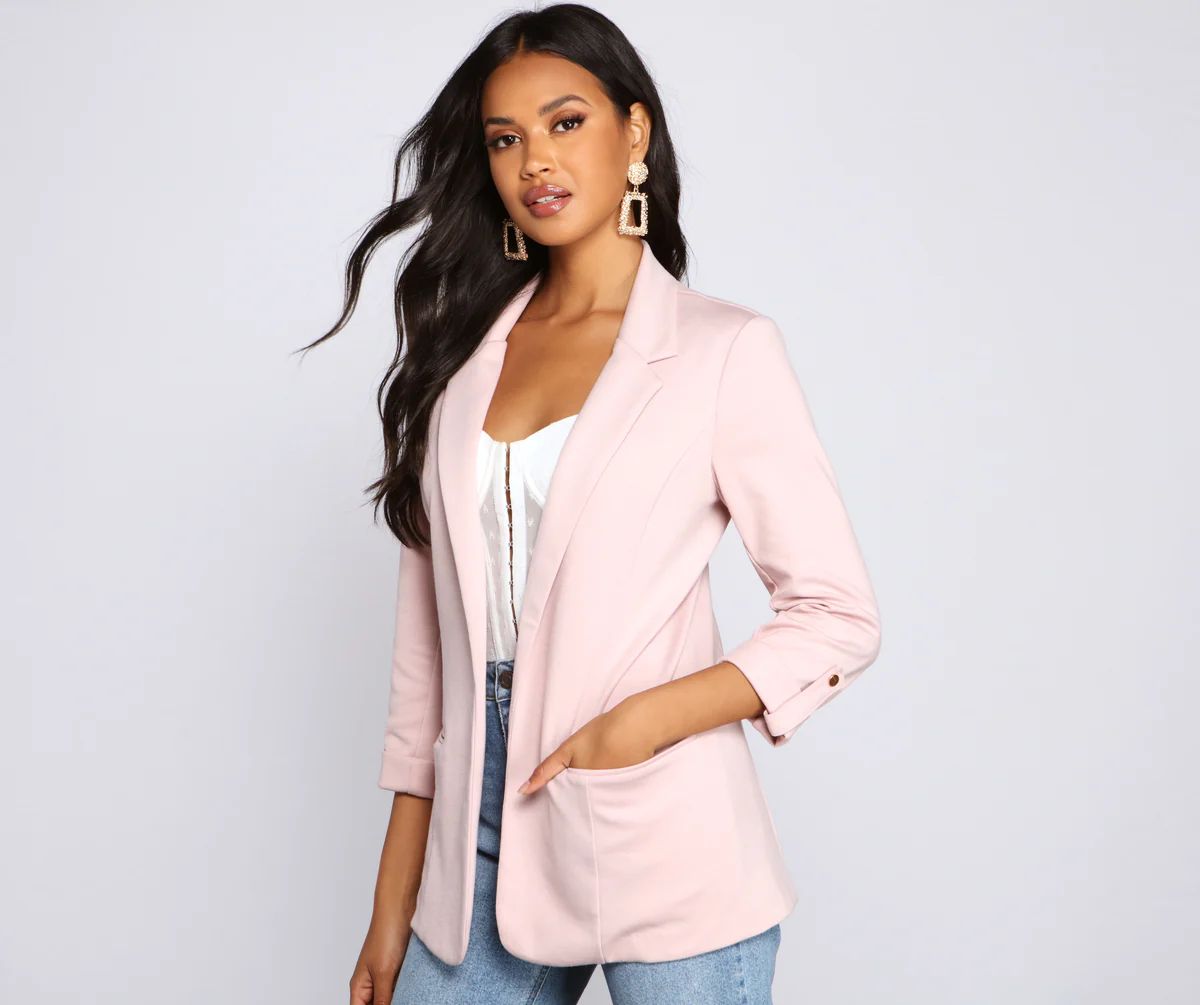 Boss Babe Energy Oversized Blazer | Windsor Stores