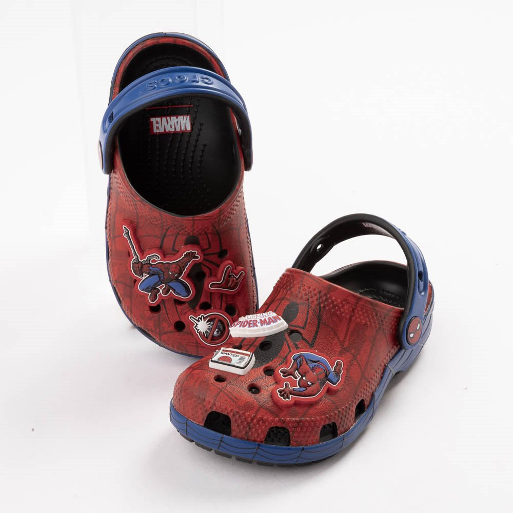 Marvel Crocs Spider-Man Classic Clog - Little Kid / Big Kid - Red / Multicolor | Journeys