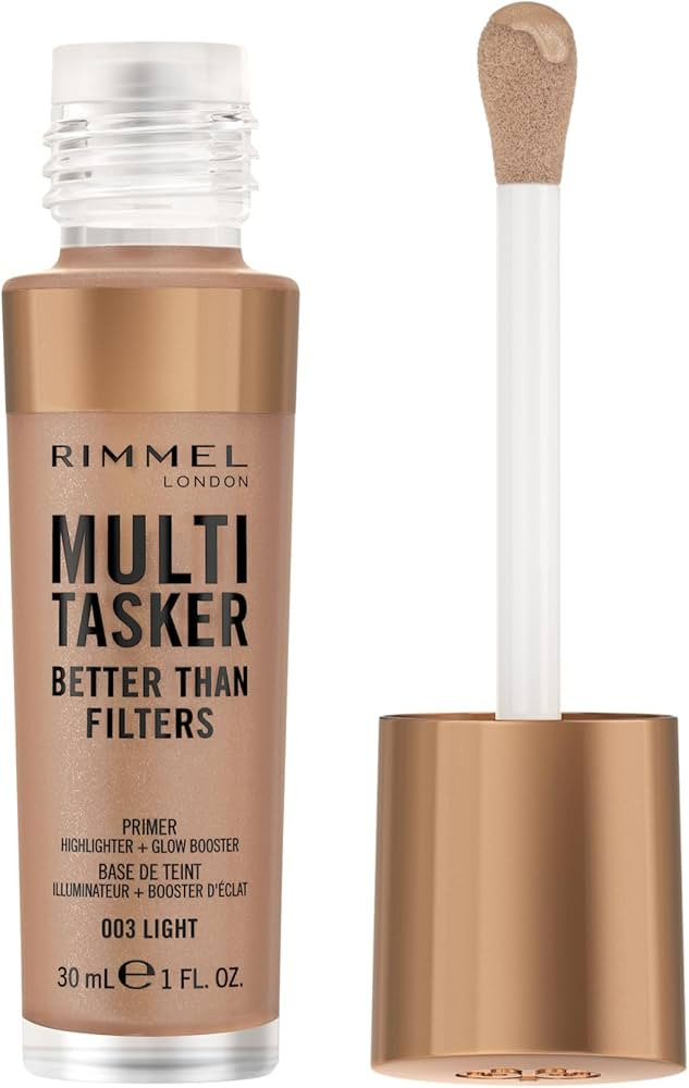 Rimmel London - Multi-Tasker Better Than Filters, Face Primer, Glow Booster & Highlighter, Vegan ... | Amazon (CA)