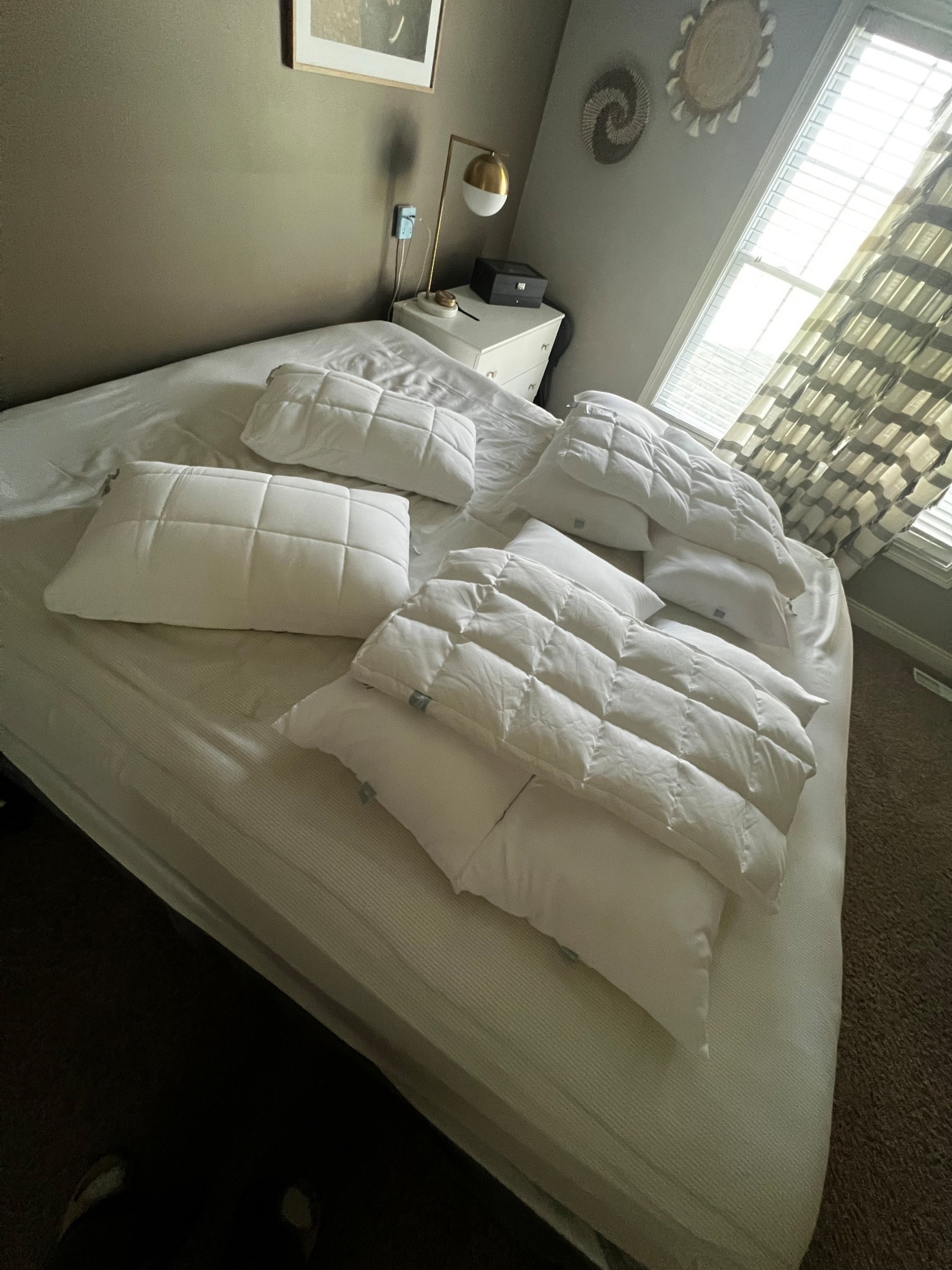 ATTN: Side Sleepers — this is the MUST HAVE pillow for you!

The BEST pillows to ever exist, but seriously! I’m a side sleeper and no neck pain!

my in-laws got us two of these in a queen size for guests at Christmas and I ended up loving it so much that we got two kings 🥰

Amazon home, side sleeper pillow, king bed, master bedroom, bedrooms, pillows, kids bedroom, Amazon bedroom, home favorites, Amazon kitchen, Amazon  kitchen, kitchen gadgets, home favorites, sleep, bedding, bed set 

#LTKdayinmylife #LTKselfcare #LTKHome