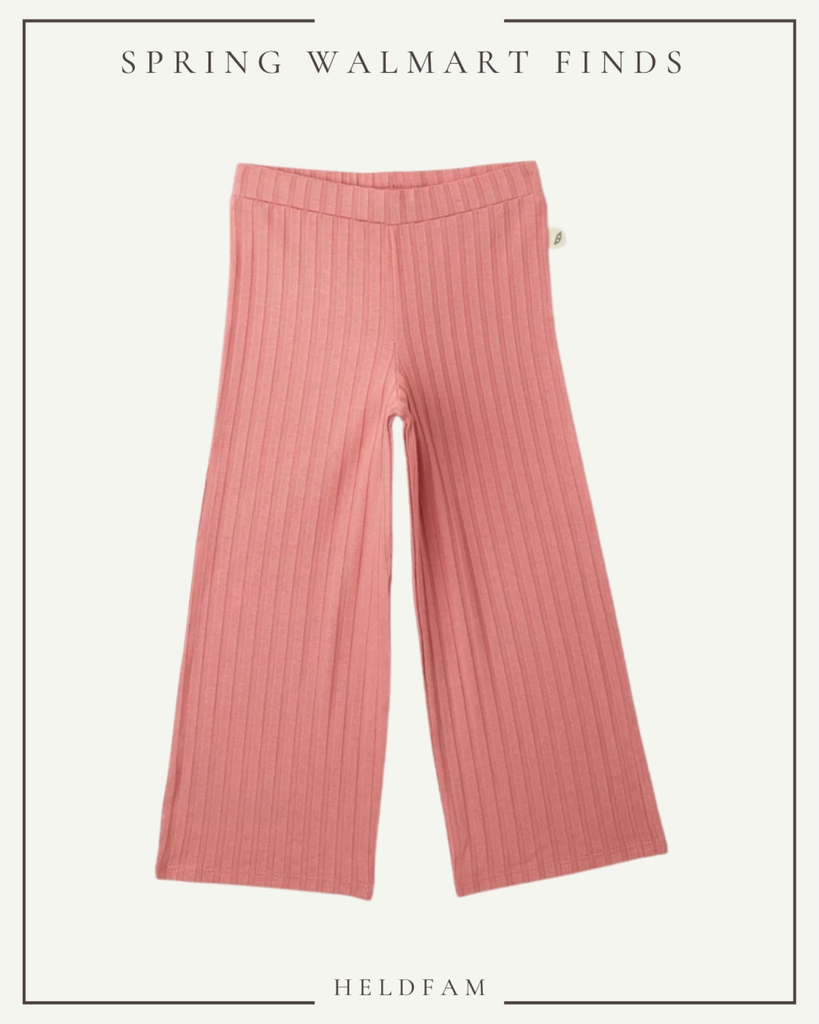Ribbed toddler flare pants from Easy Peasy #toddlerfinds #walmartfinds

#LTKfamily #LTKkids #LTKFind