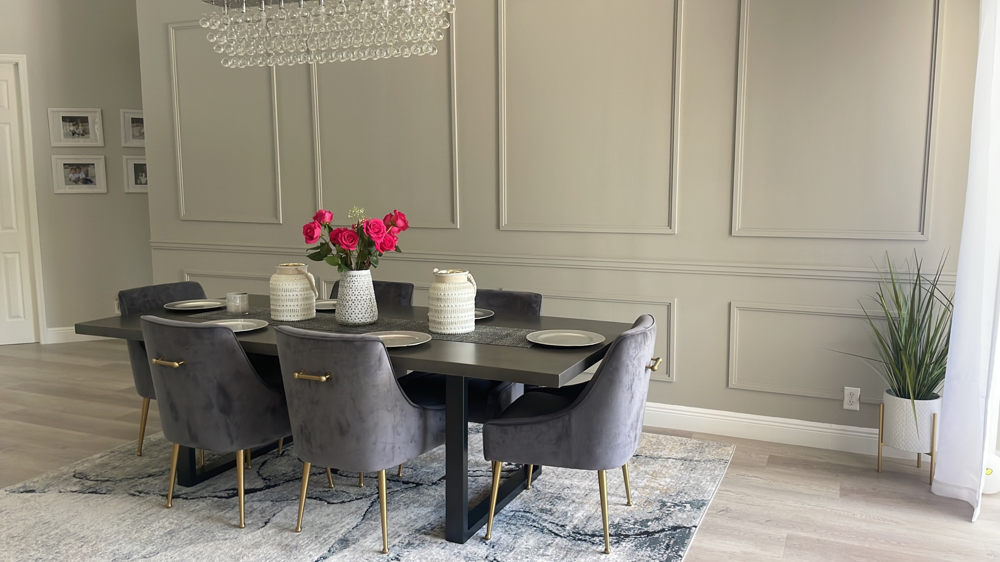 Formal dining table 
Rug


#LTKhome #LTKfamily