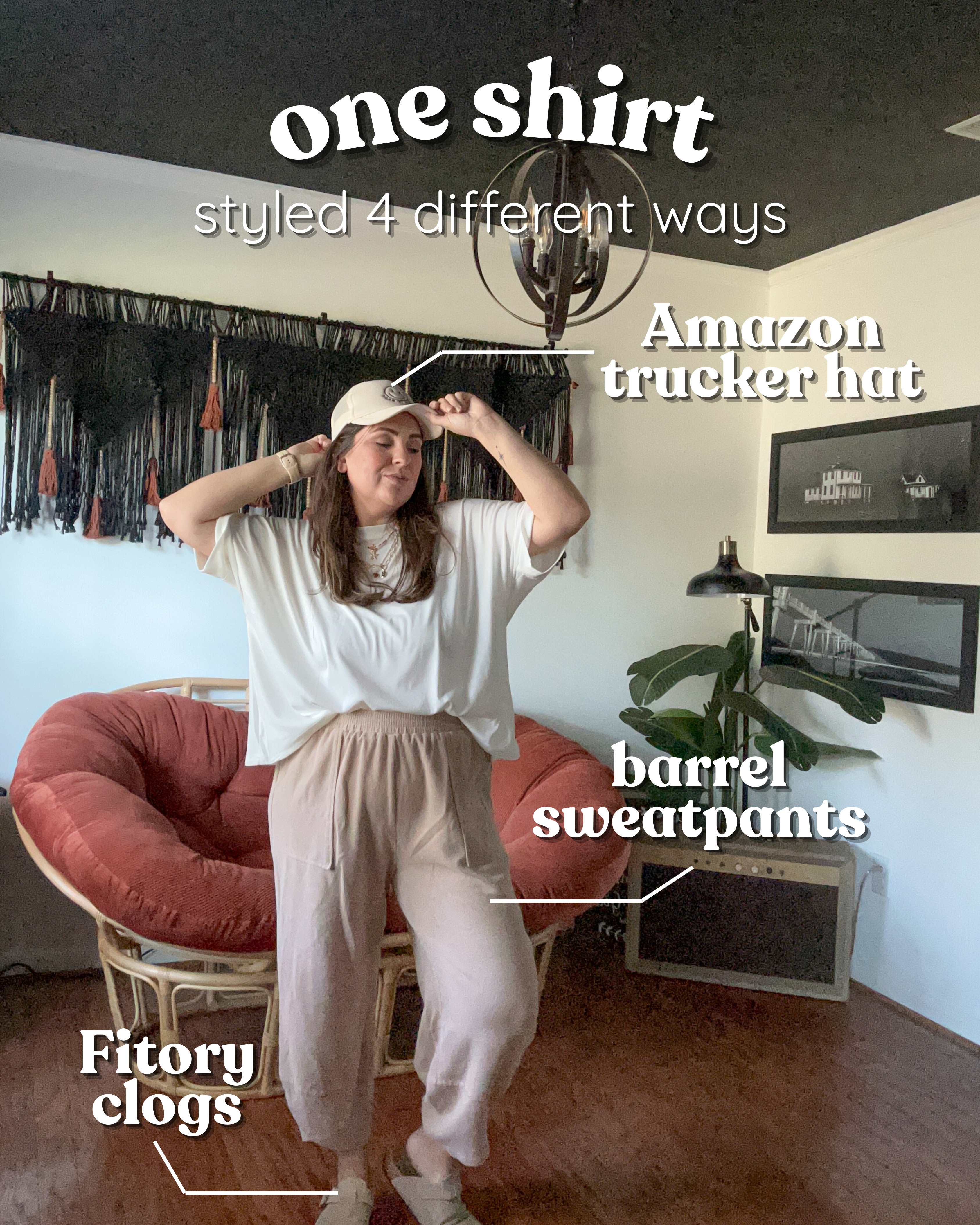 Perfect Mom on the Go outfit, featuring this super comfy, oversized basic tee. See other posts to see how I styled it with other pieces! 

 #LTKFallSale #LTKMidsize