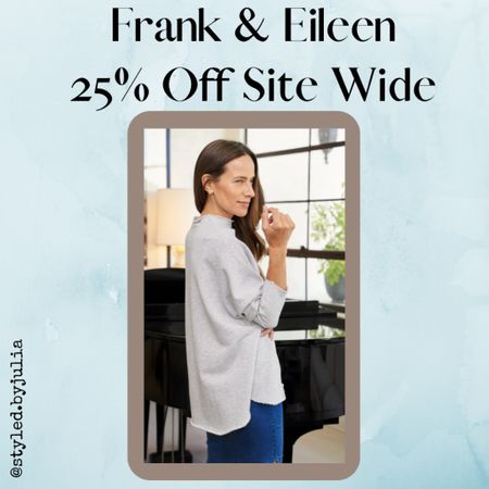 Boxing Day sales site wide sale casual clothing comfy travel outfits Frank and Eileen 

#LTKsalealert #LTKtravel #LTKstyletip