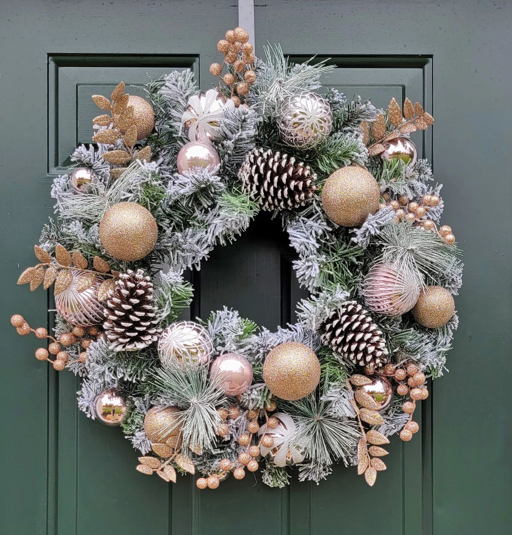 24" Pinecone Wreath | Wayfair North America