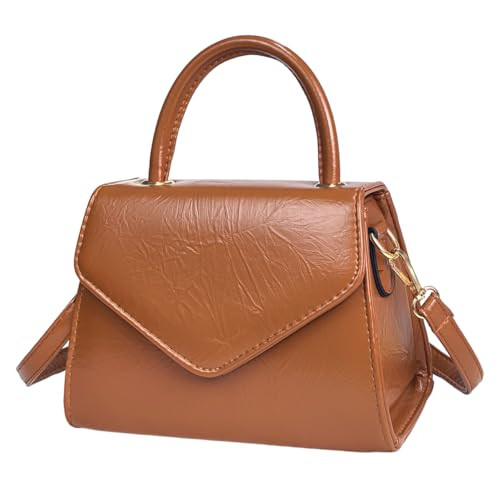 YDSIII Mini Purse Top-Handle Handbags Handbags For Women(Brown) | Amazon (US)