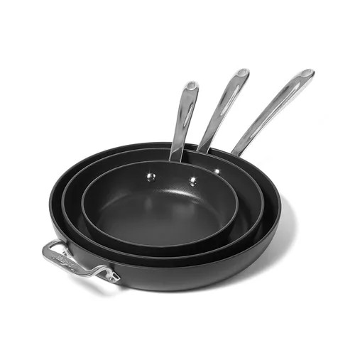 All-Clad HA1 Expert Nonstick 3-Piece Skillet Set, 8", 10" & 12" | Sur La Table