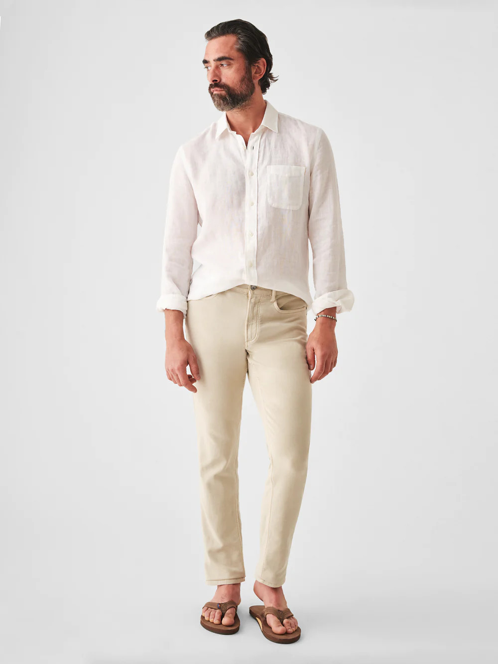 Linen Laguna Shirt (Tall) | Faherty