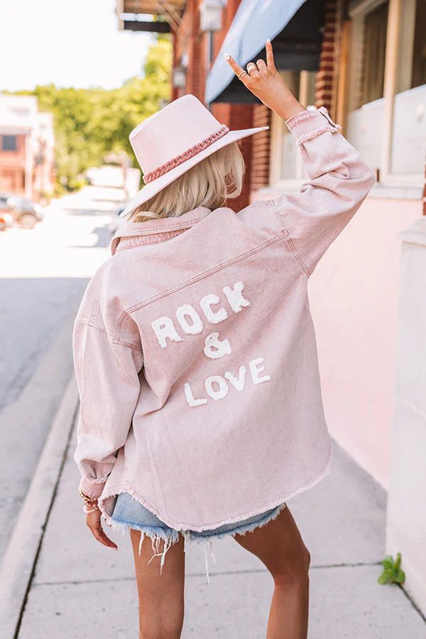 Rock And Love Denim Jacket | Impressions Online Boutique