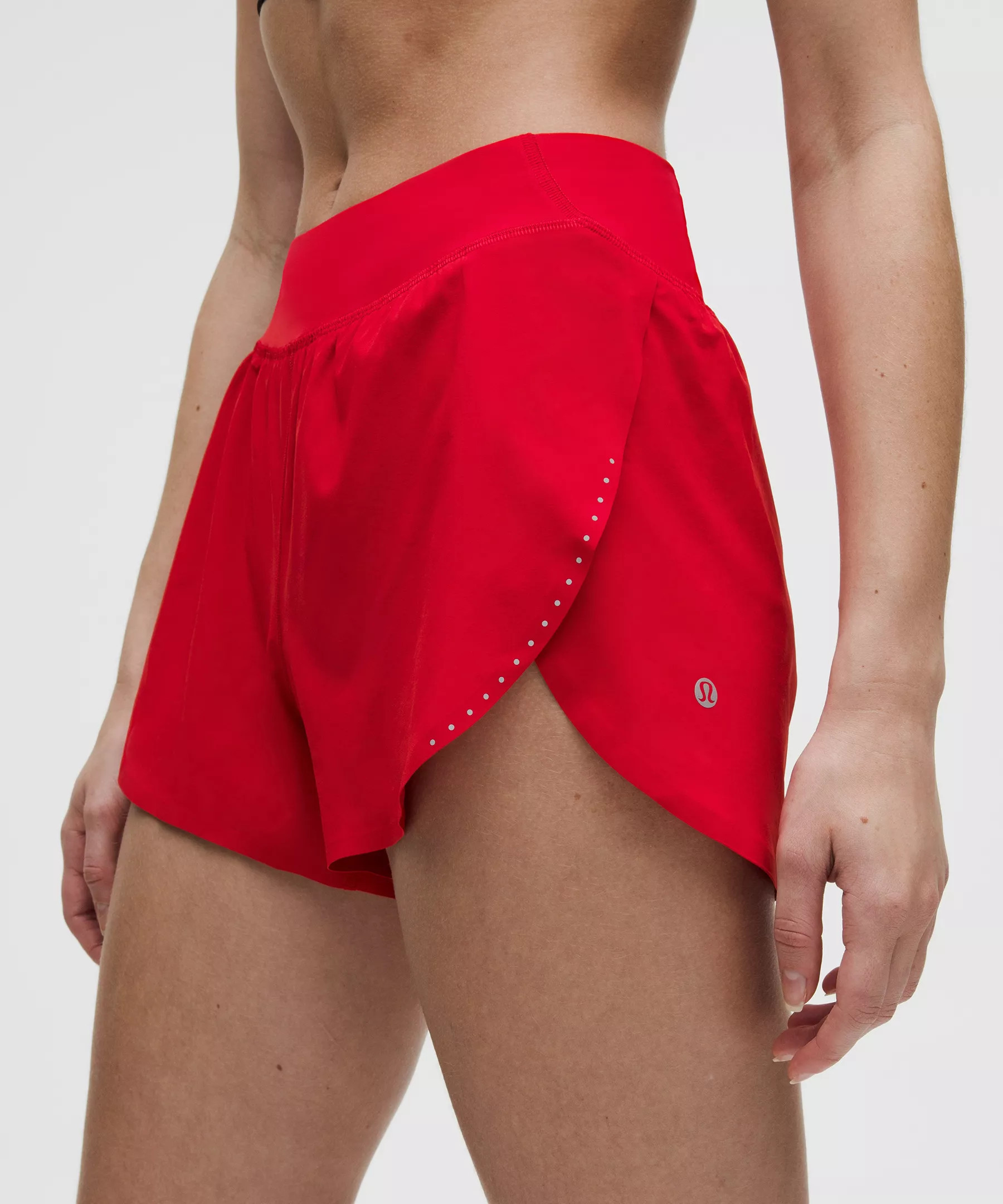 Fast and Free High-Rise Classic-Fit Split Short 3" | Lululemon (US)