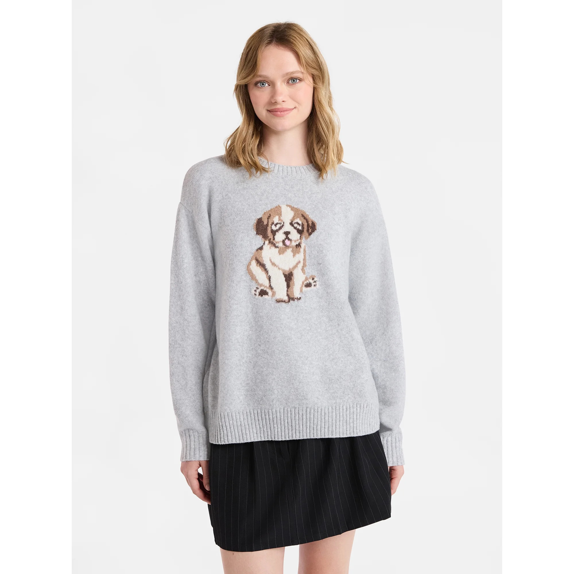 No Boundaries Fashion Icon Sweater, Midweight, Women's | Walmart (US)