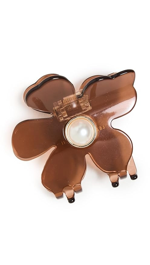 Lele Sadoughi Women's Lily Claw Clip, Rootbeer, Brown, 1 Count | Amazon (US)