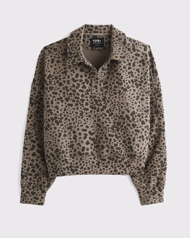 YPB neoKNIT Polo Sweatshirt | Abercrombie & Fitch (US)