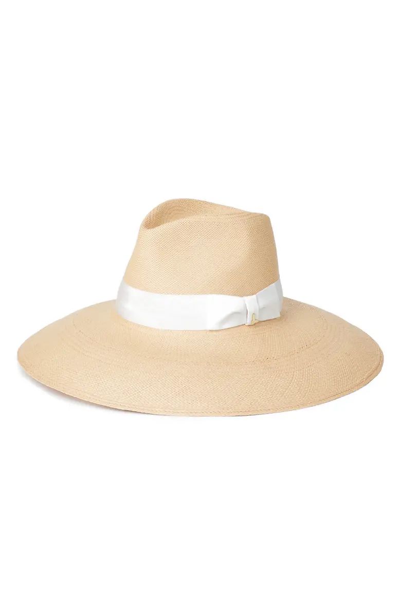 Lafayette 148 New York Icon Wide Brim Straw Hat | Nordstrom | Nordstrom