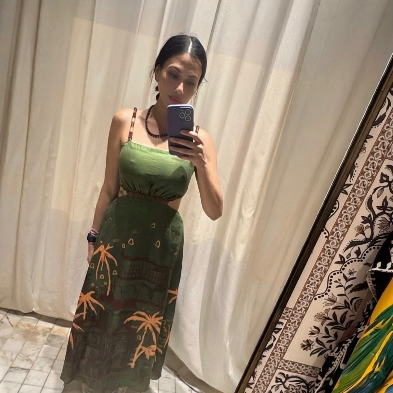 Soft island elegance with a quiet statement 🌿 The Sailor’s Prayer dress by Johanna Ortiz is pure Jet Set romance — fluid movement, rich green tones, and that effortless silhouette that feels made for ocean breezes, sunset cocktails, and slow luxury travel days.

A timeless investment piece that instantly elevates your vacation wardrobe while still feeling easy, feminine, and unforgettable. This is the kind of dress you pack when you want to feel beautiful without trying. ✨

Perfect for destination dinners, resort evenings, and those golden hour moments you’ll remember long after the trip ends.