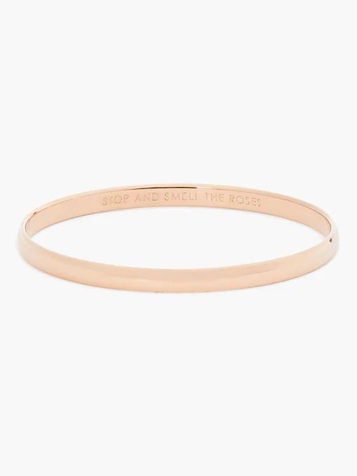 Stop And Smell The Roses Idiom Bangle | Kate Spade (US)