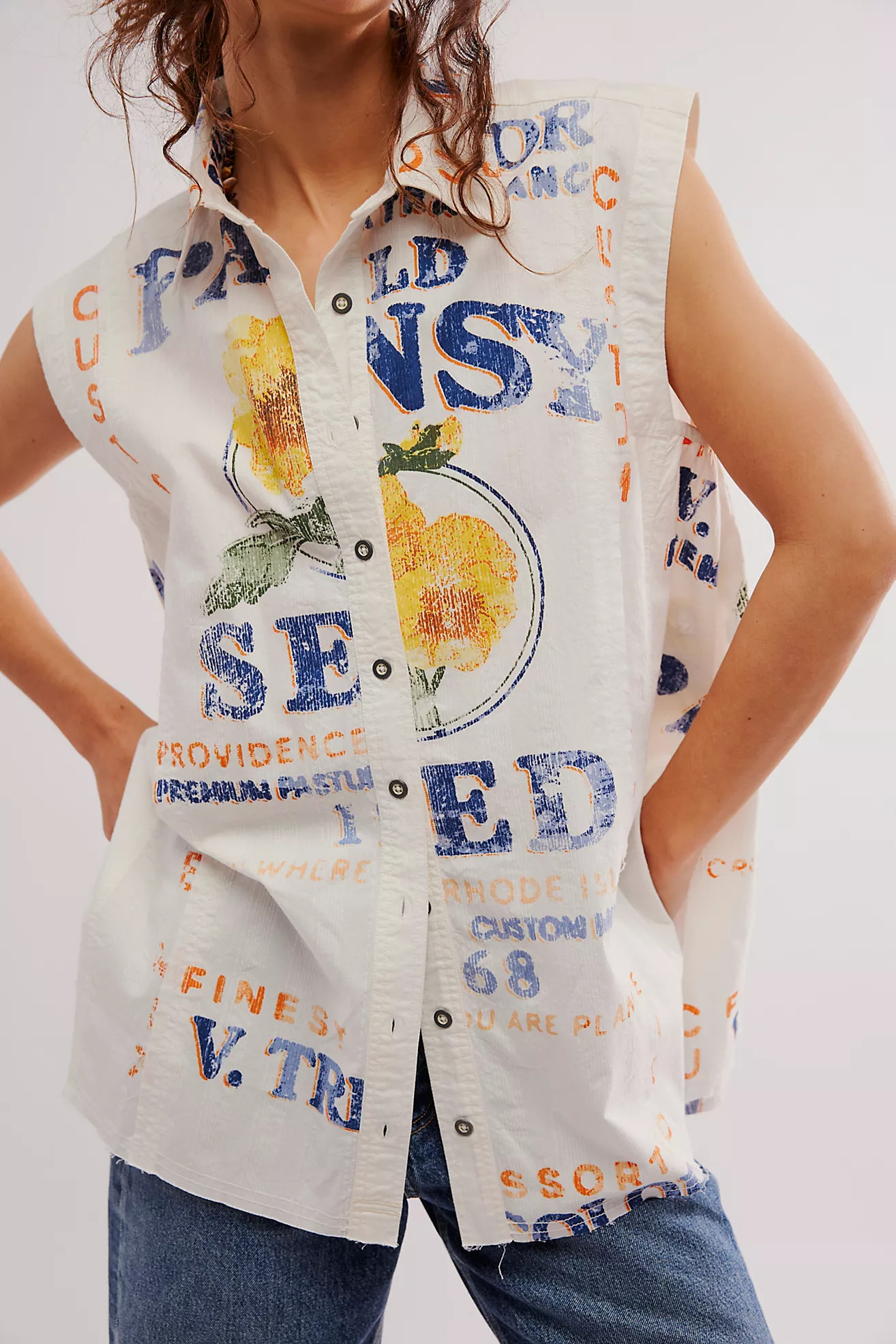 We The Free Moon Flower Top | Free People (Global - UK&FR Excluded)