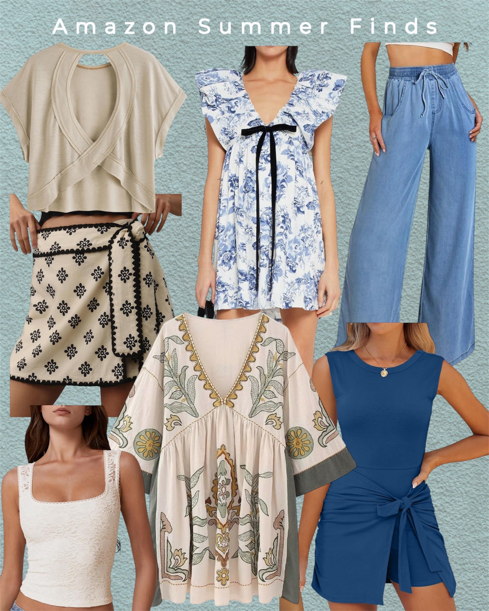 Amazon summer fashion. 




Summer outfits, summer dress, Amazon wrap skirt, wrap skort, denim pants, 

#LTKSeasonal #LTKFindsUnder100 #LTKFindsUnder50 #LTKActive