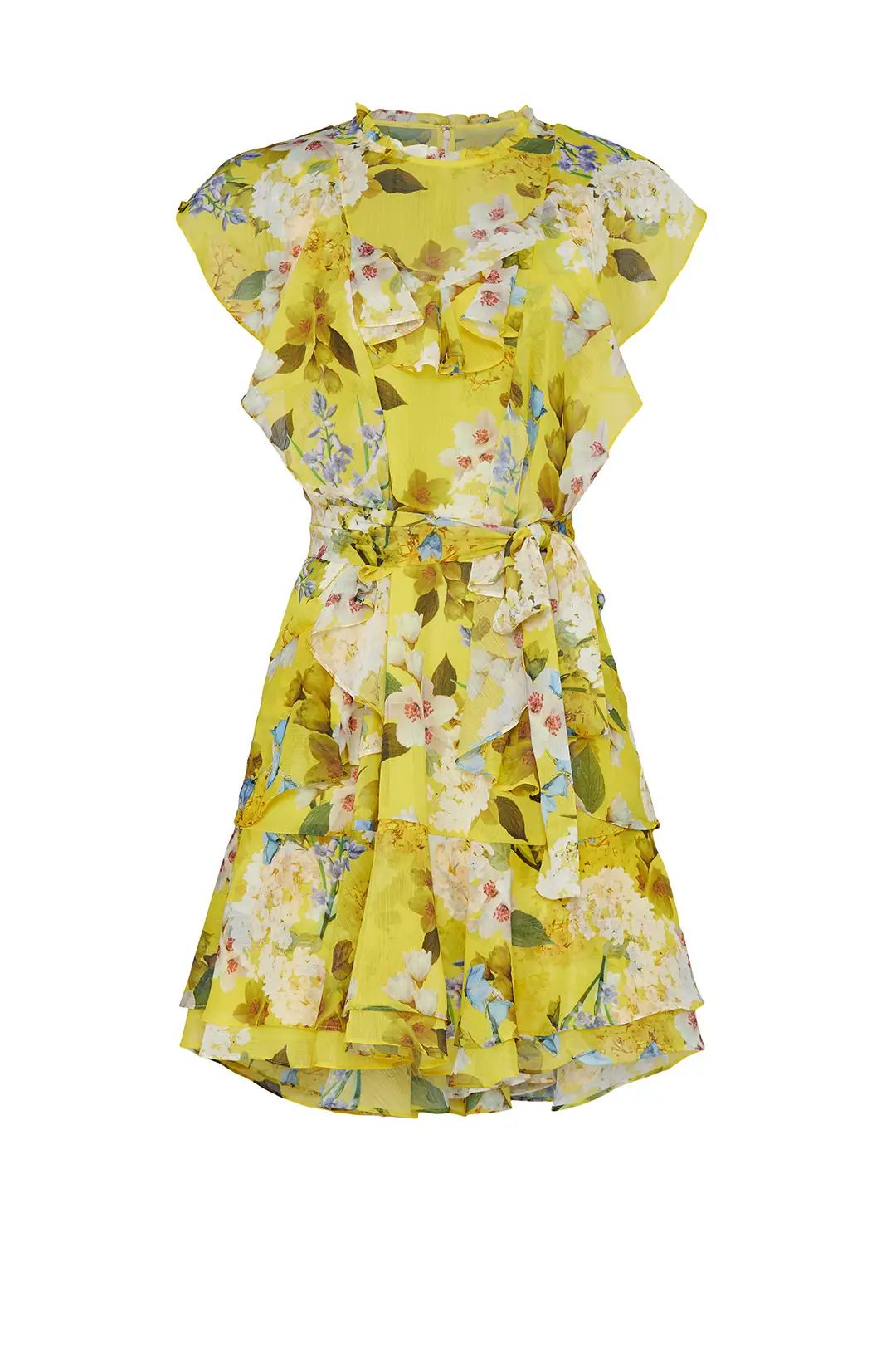Marissa Webb Collective Ruffle Mini Dress | Rent the Runway
