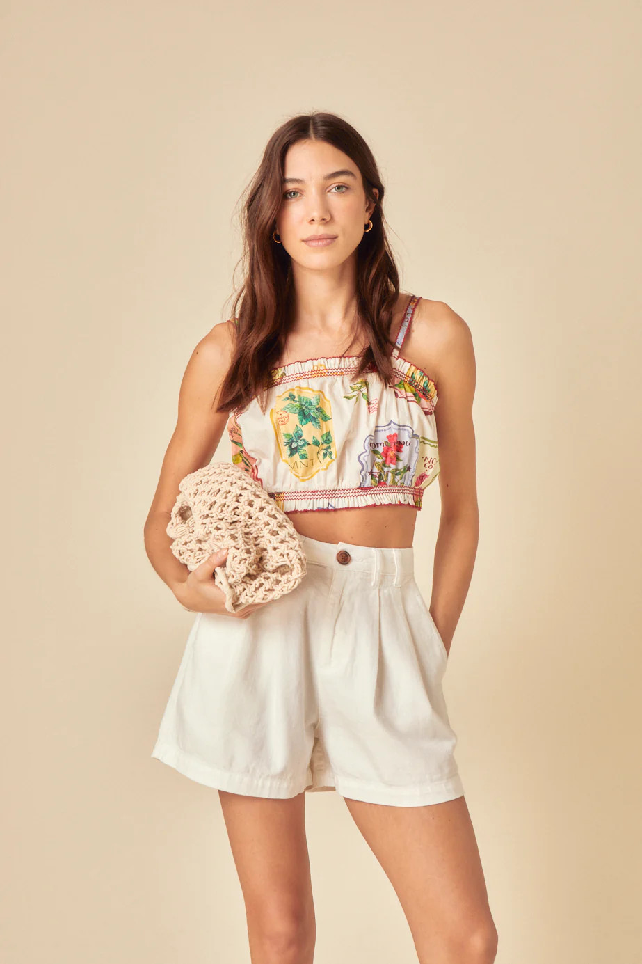 White Denim Ava Shorts | Nobody's Child