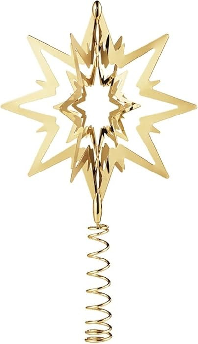 Georg Jensen Top Star 18 Kt Gold Plated Brass, Small | Amazon (US)