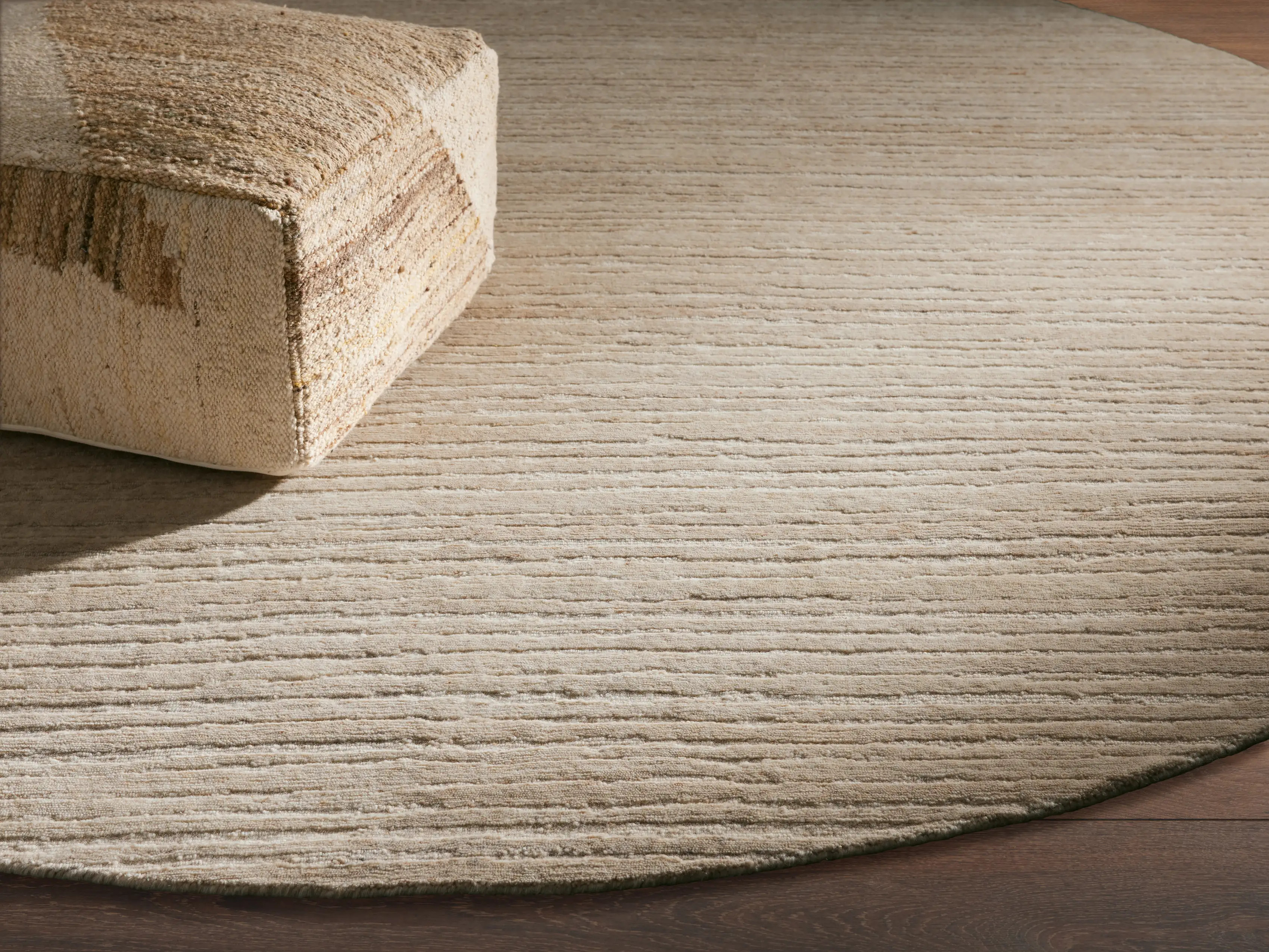 Nova Hand-Knotted Round Rug | Arhaus