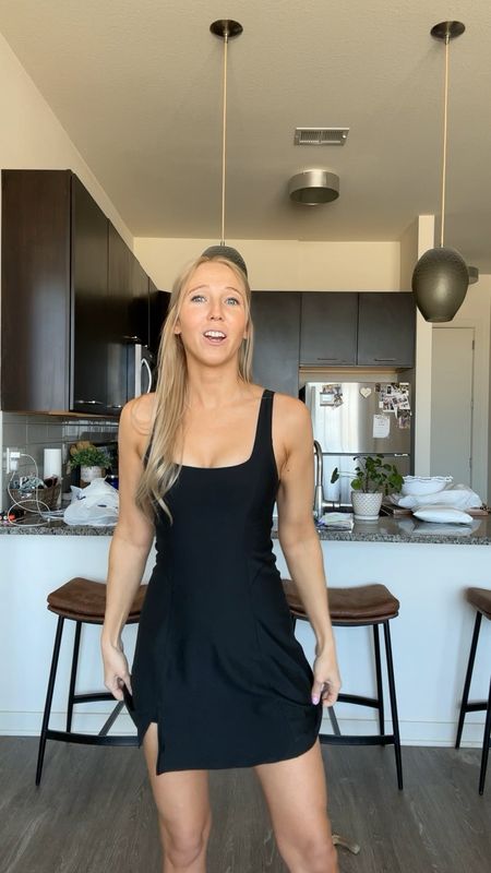 One of my favorite tennis dresses!

From Abercrombie wearing a size XS and fits true to size. Has a performance material and hugs you in all the right places. 

Abercrombie activewear, active dress, black tennis dress, summer athletic wear

#LTKSeasonal #LTKStyleTip #LTKActive