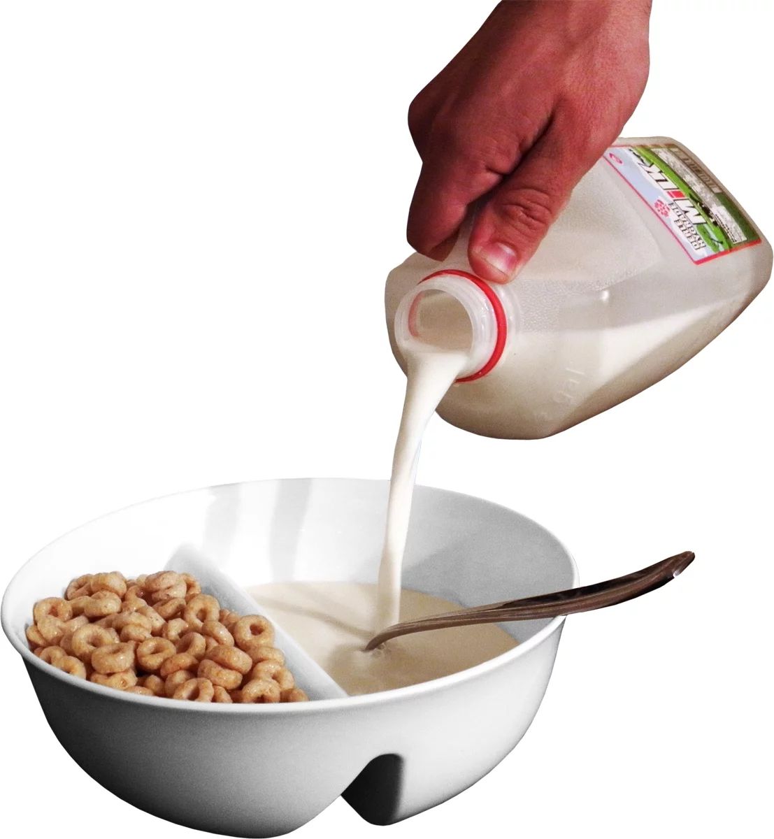 Just Crunch Anti-Soggy Cereal Bowl - Keeps your Cereal Fresh and Crunchy | BPA Free and Microwave... | Walmart (US)
