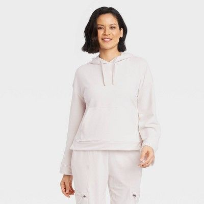 Women's Bell Sleeve Hooded Sweatshirt - All in Motion™ | Target