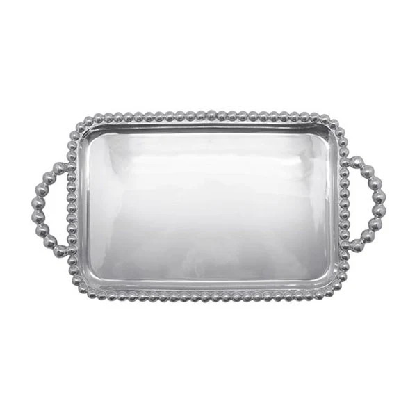 Pearled Medium Service Tray | Mariposa