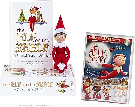 Elf on the Shelf Blue Eyed Boy with Bonus "An Elf Story" DVD - Direct From North Pole in Limited ... | Amazon (US)