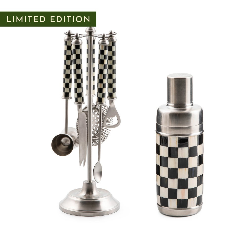 Courtly Check 3260 Cocktail Set | MacKenzie-Childs