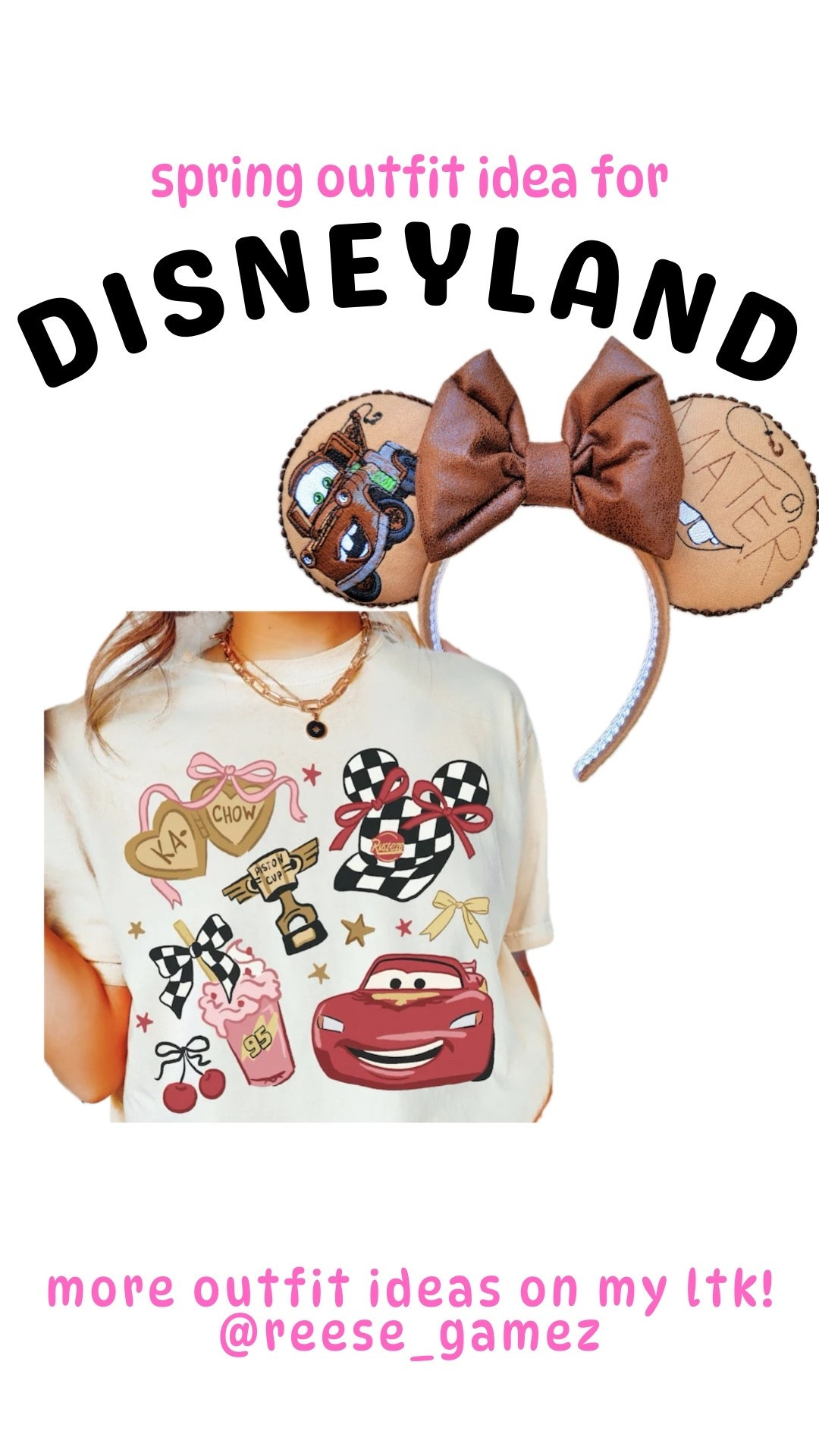 disney outfit, disneyland outfit, disney outfits, disneyland outfits, lightning mcqueen outfit, cars outfit, mickey ears, minnie ears

#LTKootd #LTKSeasonal #LTKTravel