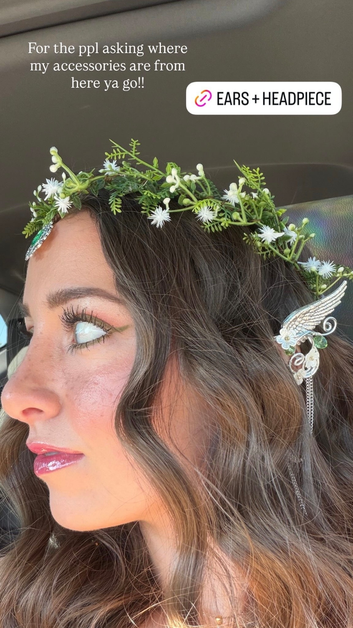 I went to the renaissance fair the other weekend and got these fairy ears and headpiece for my outfit! 

#LTKgrwm #LTKootd #LTKdayinmylife
