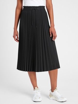 Hayes Pleated Midi Skirt | Athleta