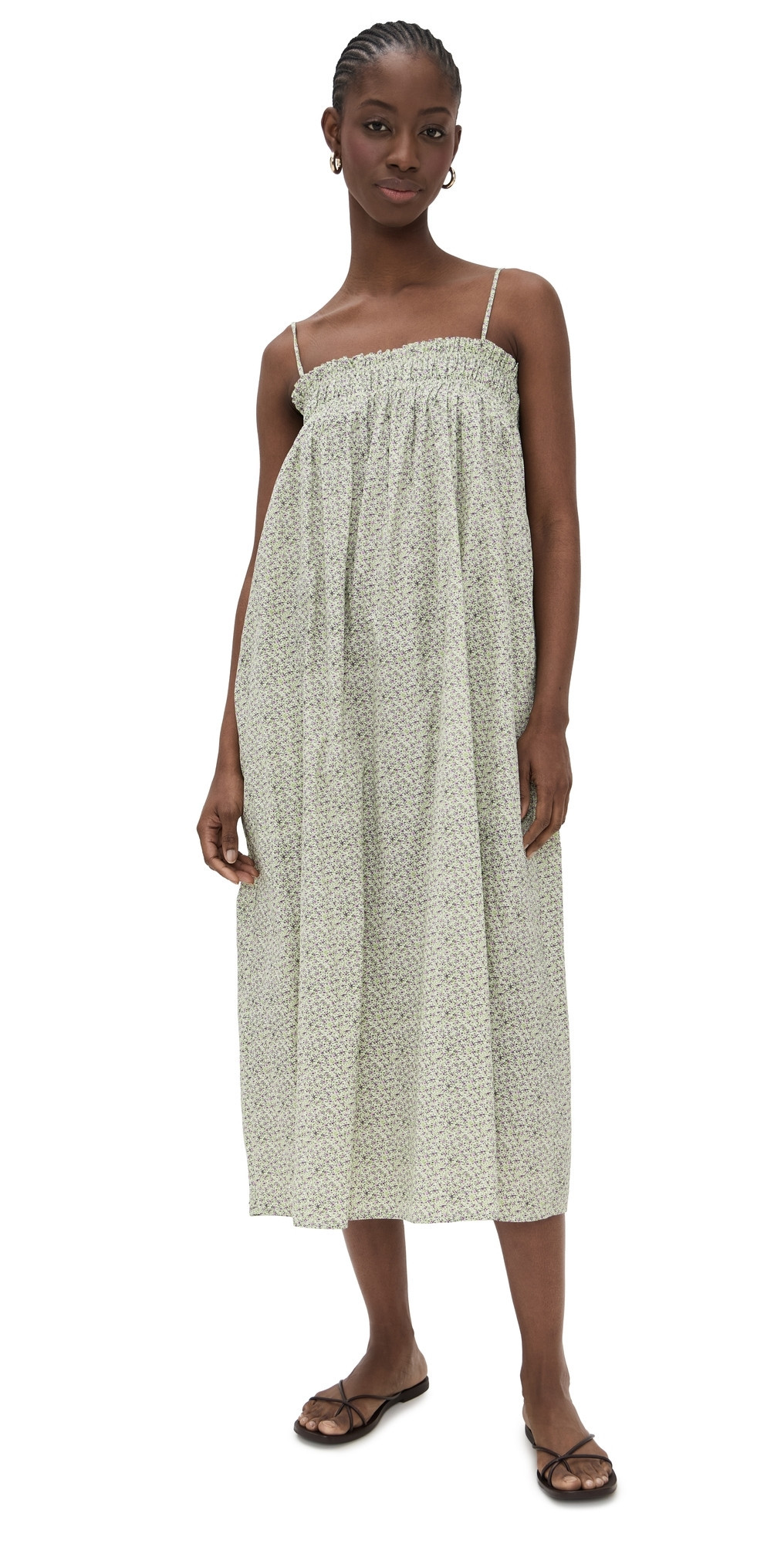 La Maregold Sammy Dress Lavender Ditsy Floral XL | Shopbop